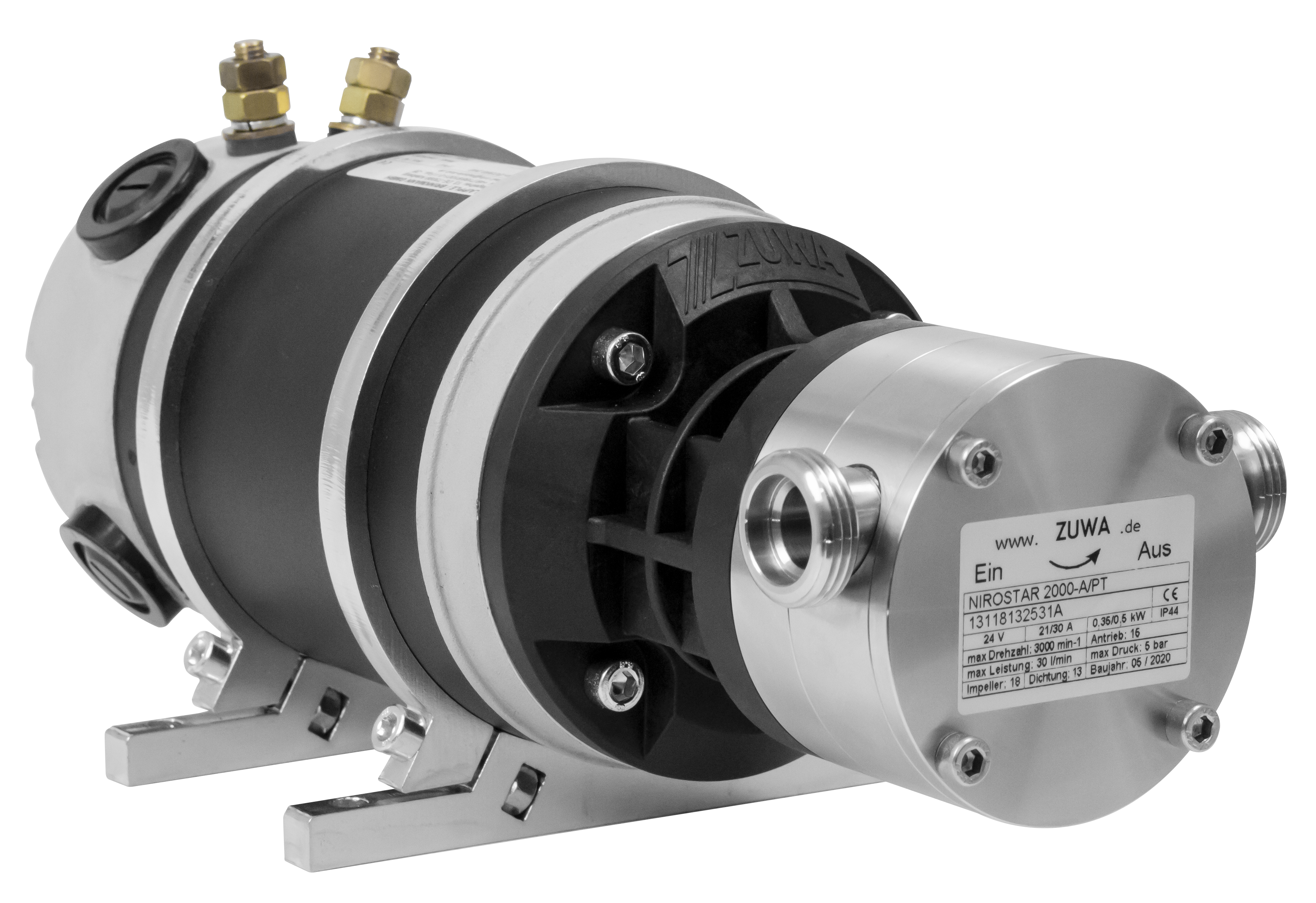 Impellerpumpe mit Gleichstrommotor KEB